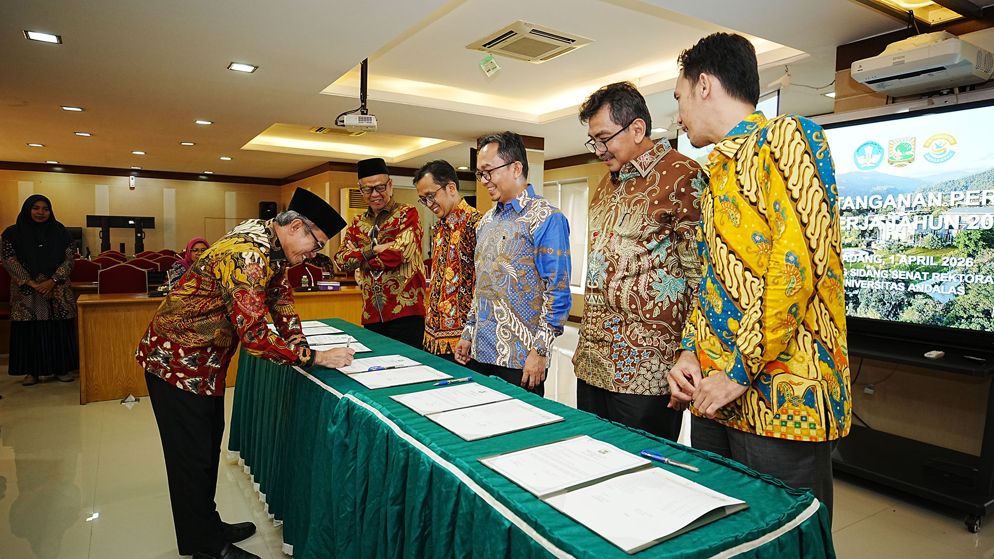 Penandatanganan Perjanjian Kinerja UNAND 2026