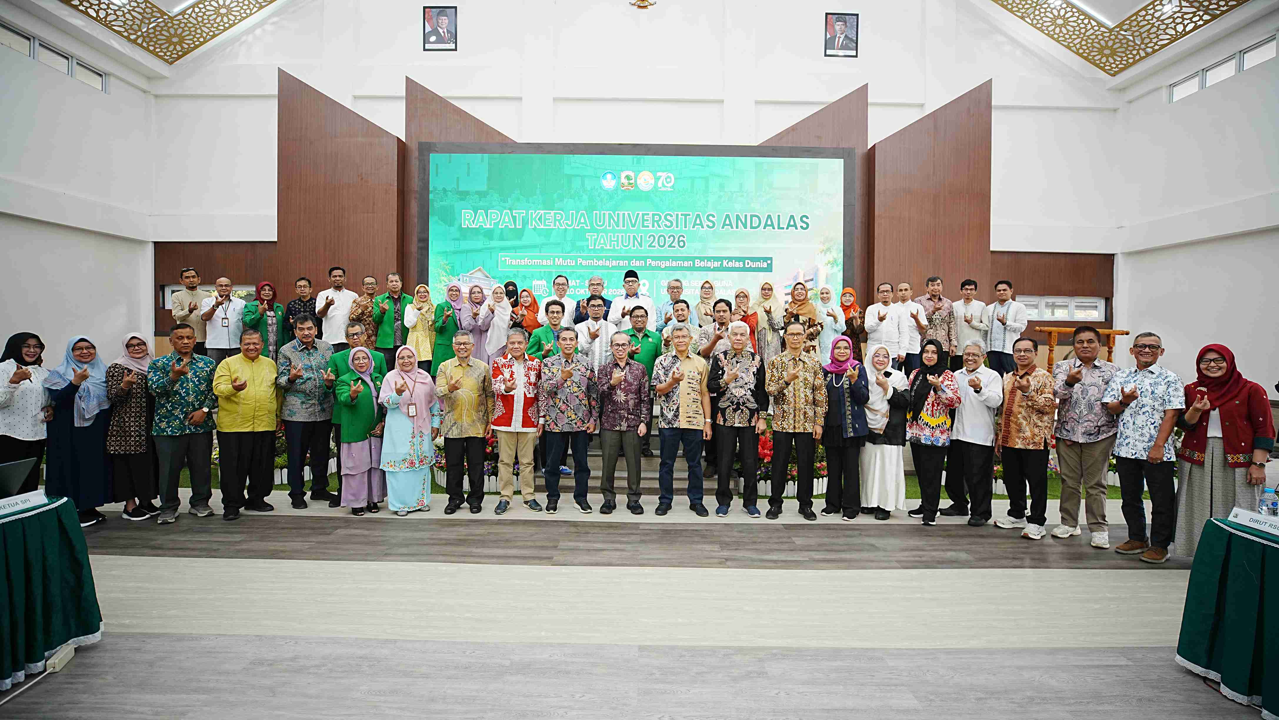 Dokumentasi Rapat Kerja UNAND Tahun 2026