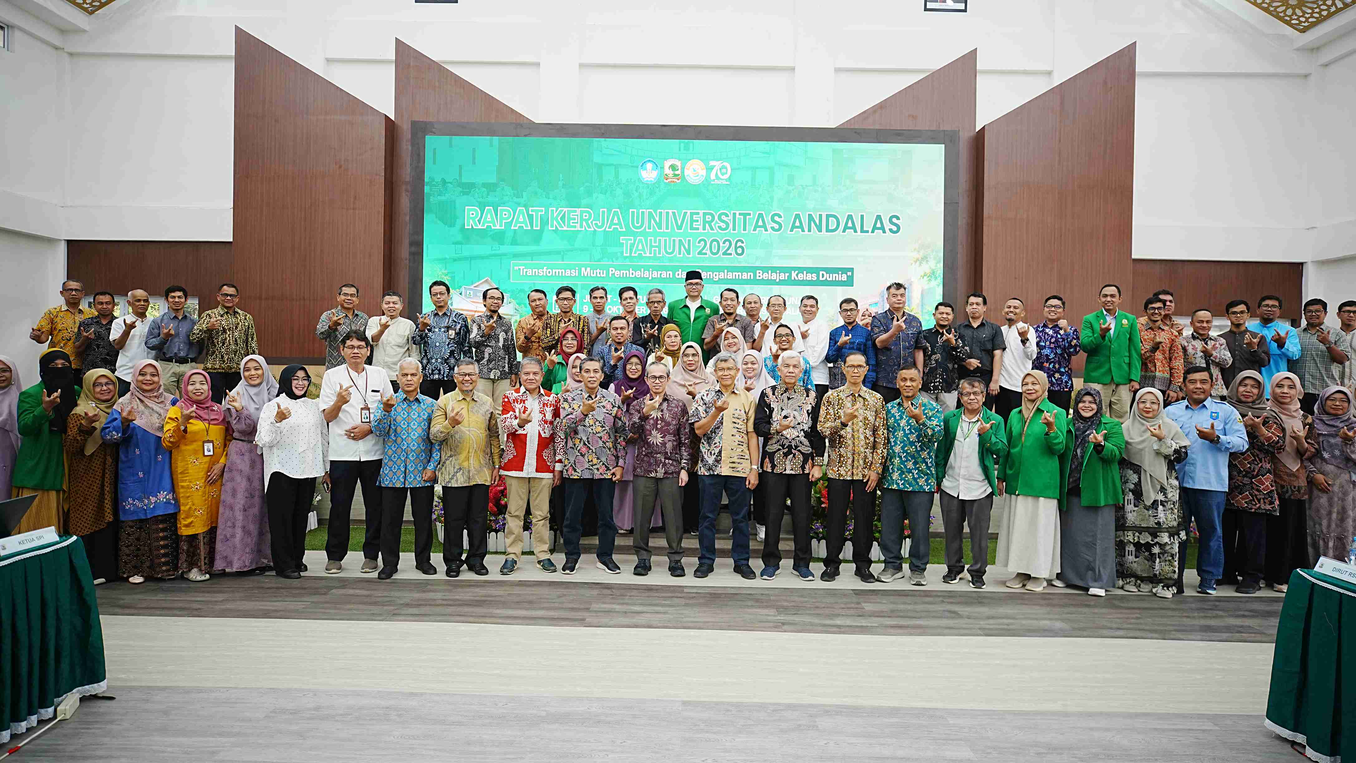 Dokumentasi Rapat Kerja UNAND Tahun 2026